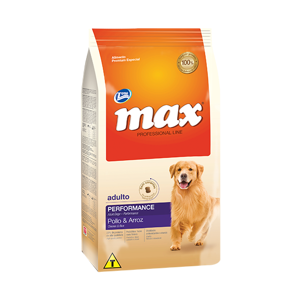 MAX PERFORMANCE ADULTO POLLO & ARROZ