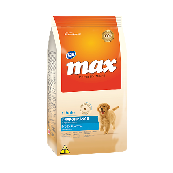 Max Professional Line Cachorro Performance Pollo & Arroz